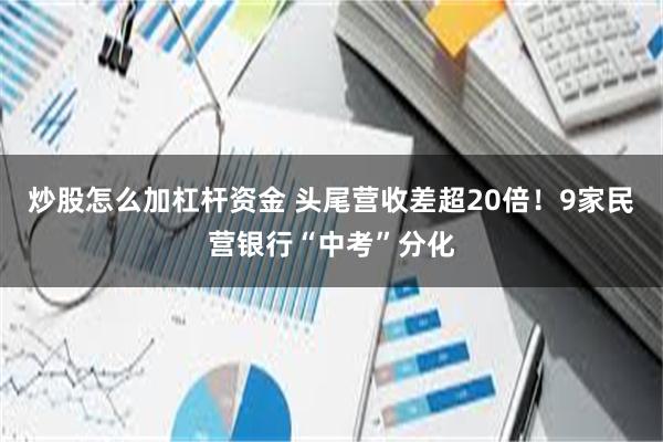 炒股怎么加杠杆资金 头尾营收差超20倍！9家民营银行“中考”分化